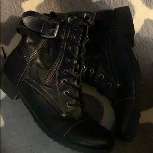 Ankle boots, leather, super warm, size 9.5m